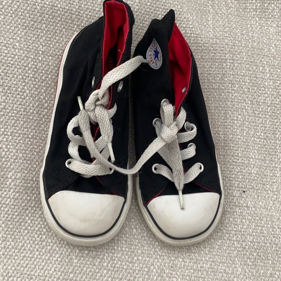 Converse double tongue high top sneaker - Picture 1 of 5